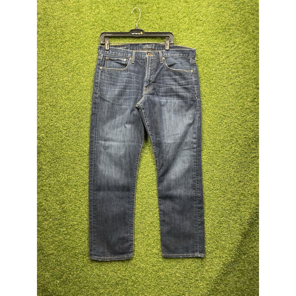 Lucky Brand Jeans Mens 36x30 121 Heritage Slim Straight Leg Denim Casual Preppy